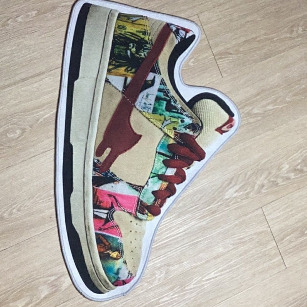 Custom Jordan 1 Low Dunk Rug - Picture 1 of 3
